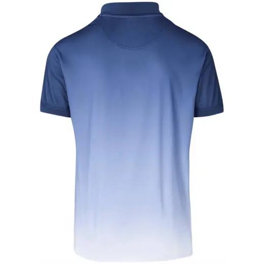 Mens Dakota Golf Shirt Navy Back